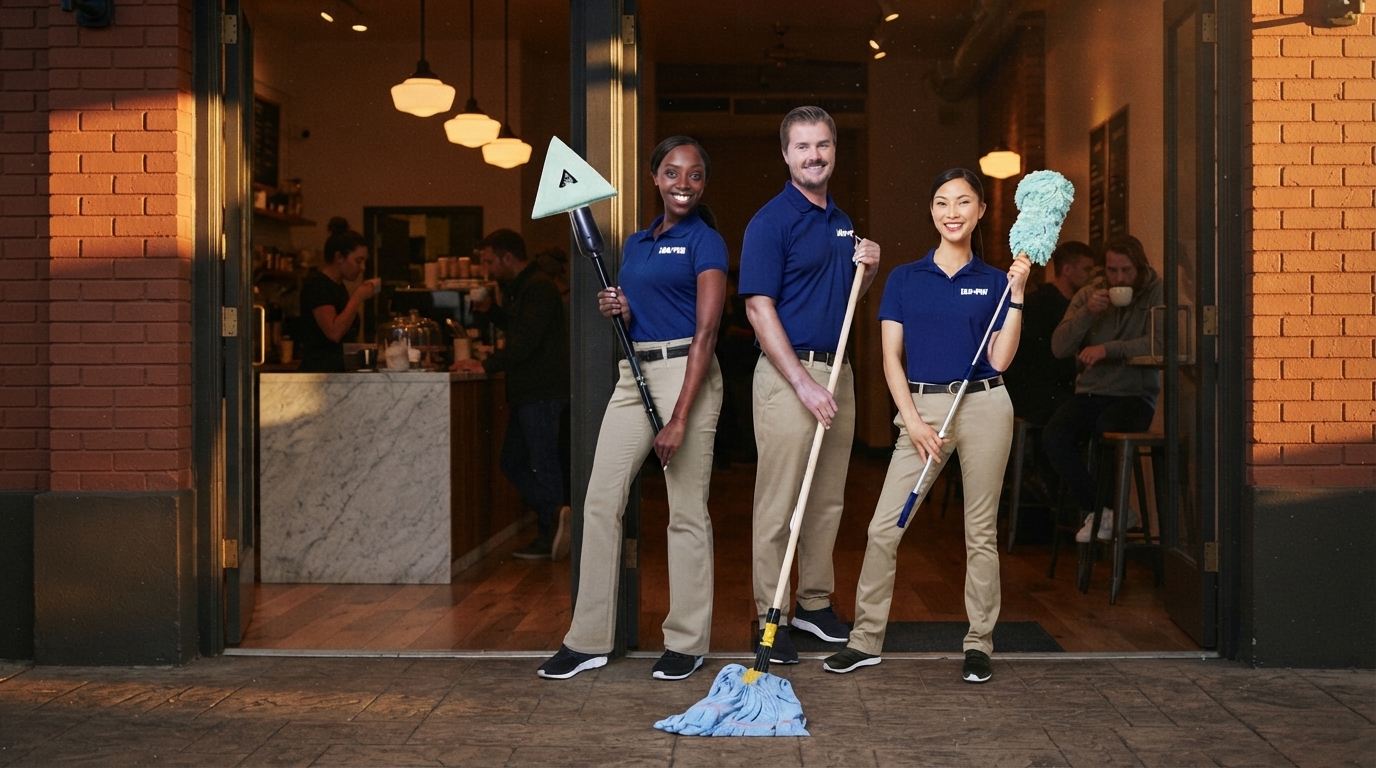 Editorial illustration for How to Vet a Commercial Cleaning Service: A Four-Part Decision Framework for Businesses