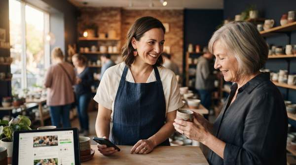 Editorial illustration for Nextdoor or a Local Facebook Group? A Small Business Owner's Guide to Picking the Right Hyper-Local Platform